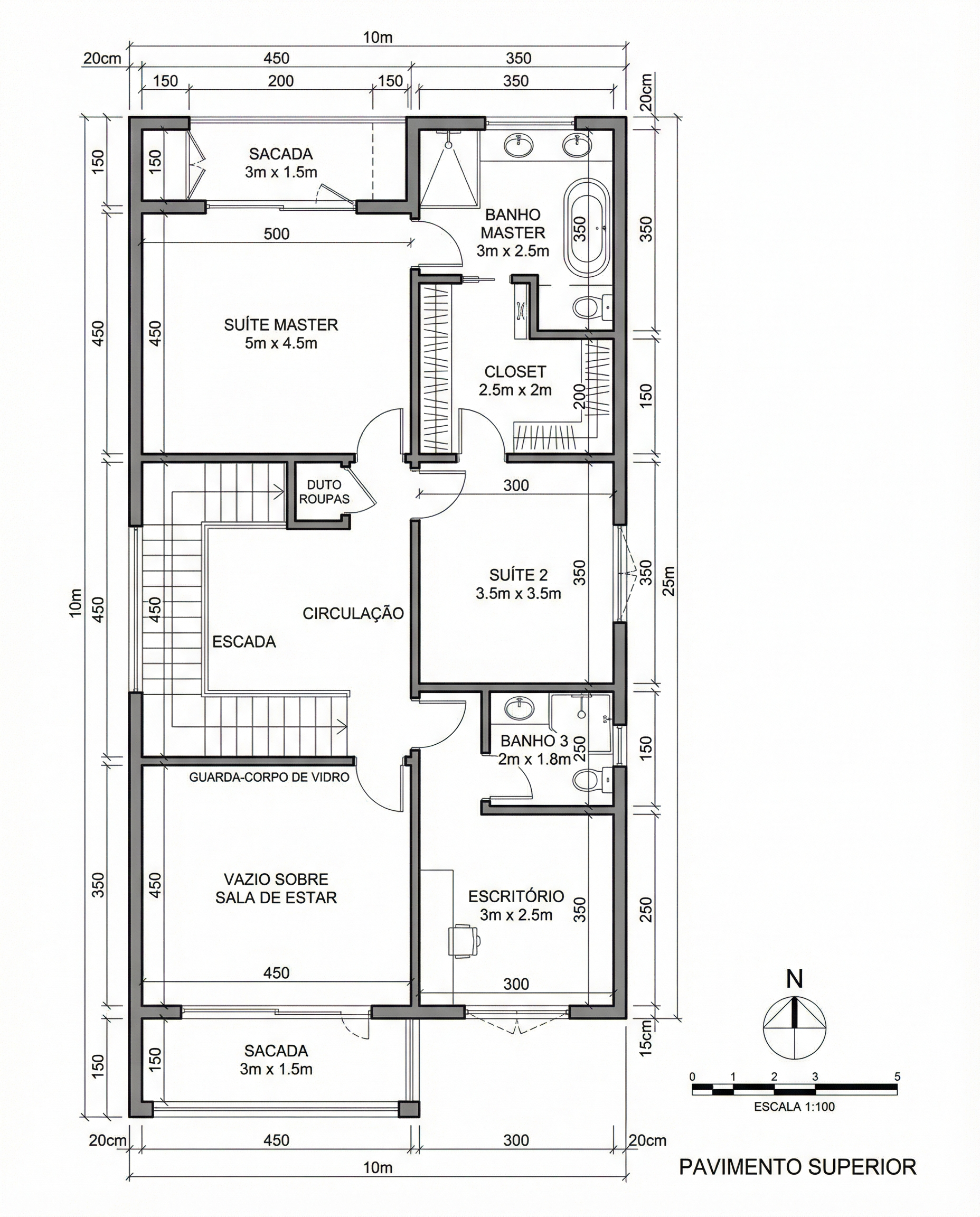 Planta Baixa — Pavimento Superior