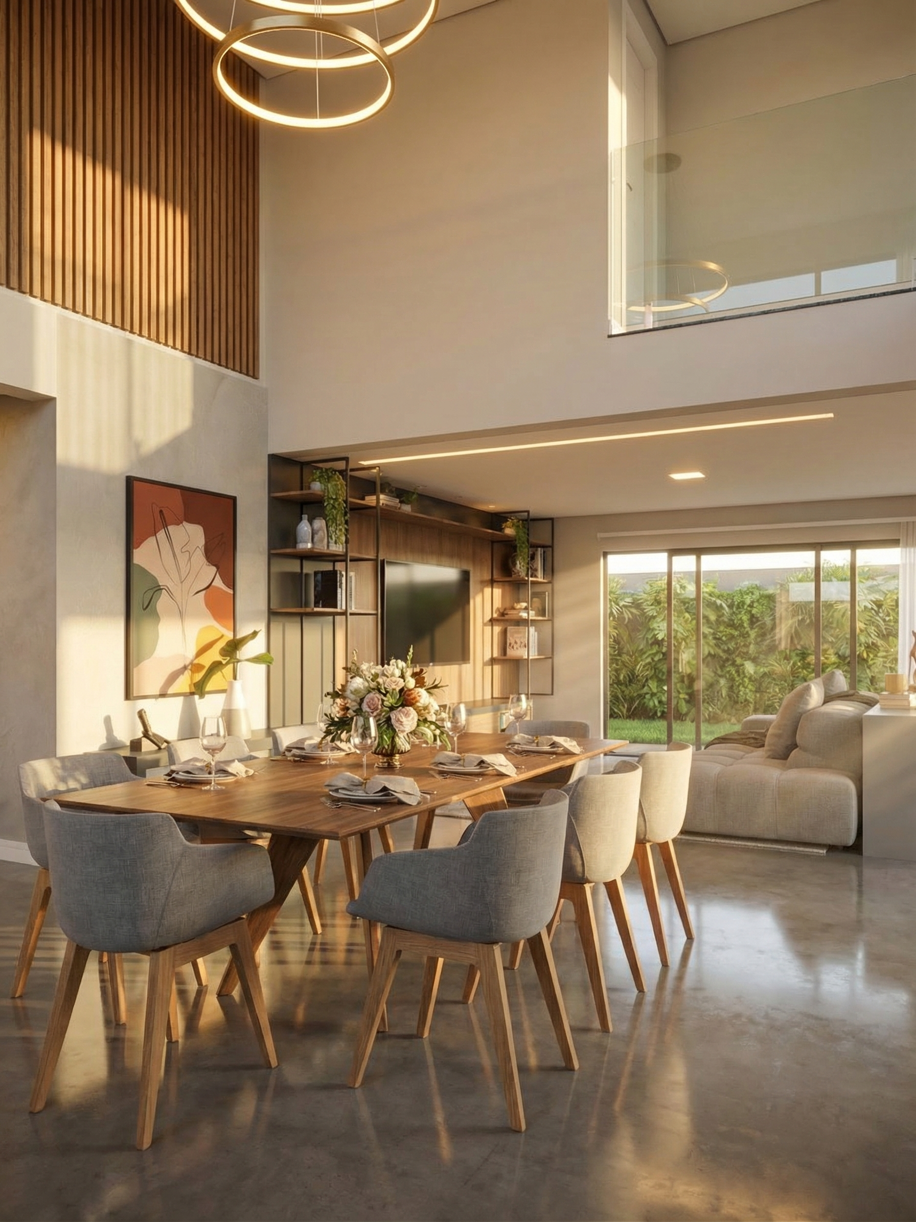 Render Sala de Jantar